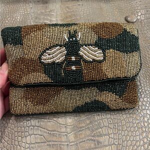 Beaded Camouflage Bee Body Bag